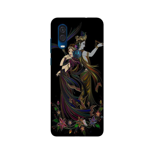 Radha Krishna Case for Moto One Vision (Design No. 290)