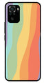 Muted Rainbow Metal Mobile Case for Redmi Note 10   (Design No -02)