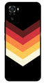 MultiColor Arrow Metal Mobile Case for Redmi Note 10   (Design No -04)