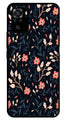 Floral Pattern Metal Mobile Case for Redmi Note 10   (Design No -10)