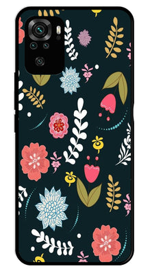 Floral Pattern2 Metal Mobile Case for Redmi Note 10