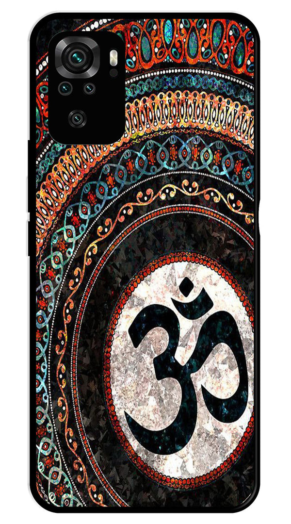 Oum Design Metal Mobile Case for Redmi Note 10   (Design No -15)