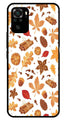 Autumn Leaf Metal Mobile Case for Redmi Note 10   (Design No -19)