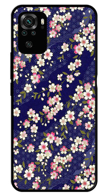 Flower Design Metal Mobile Case for Redmi Note 10