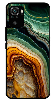 Marble Design Metal Mobile Case for Redmi Note 10