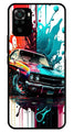 Vintage Car Metal Mobile Case for Redmi Note 10   (Design No -29)