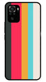 Muted Rainbow Metal Mobile Case for Redmi Note 10   (Design No -31)