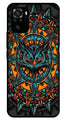 Owl Pattern Metal Mobile Case for Redmi Note 10   (Design No -42)