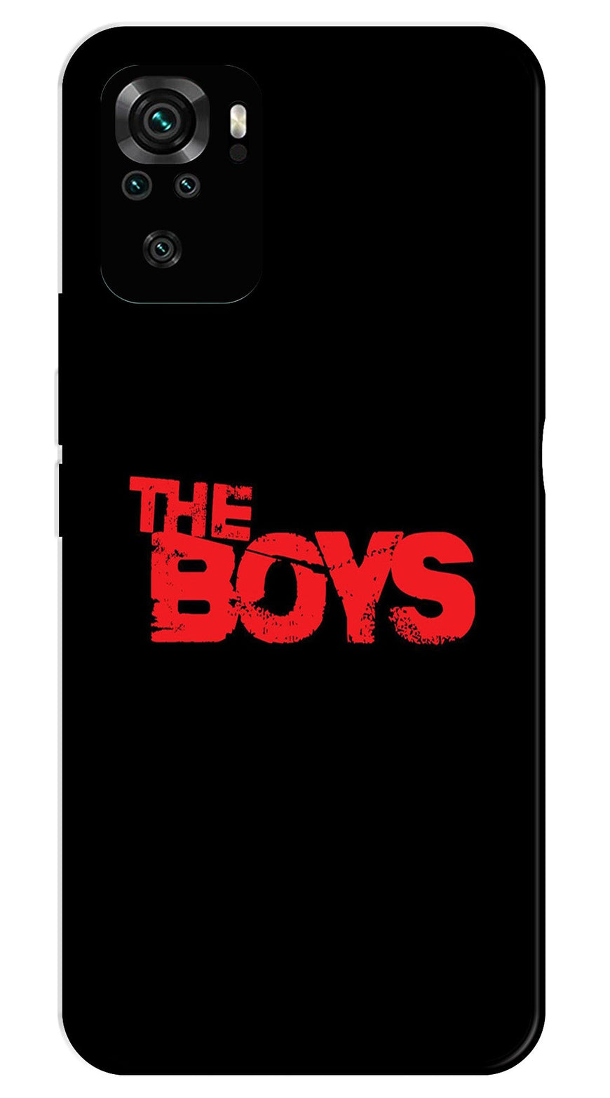 The Boys Metal Mobile Case for Redmi Note 10   (Design No -44)