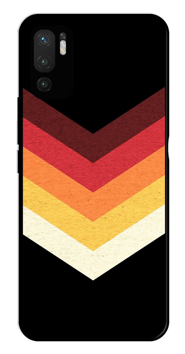 MultiColor Arrow Metal Mobile Case for Redmi Note 10 5G   (Design No -04)