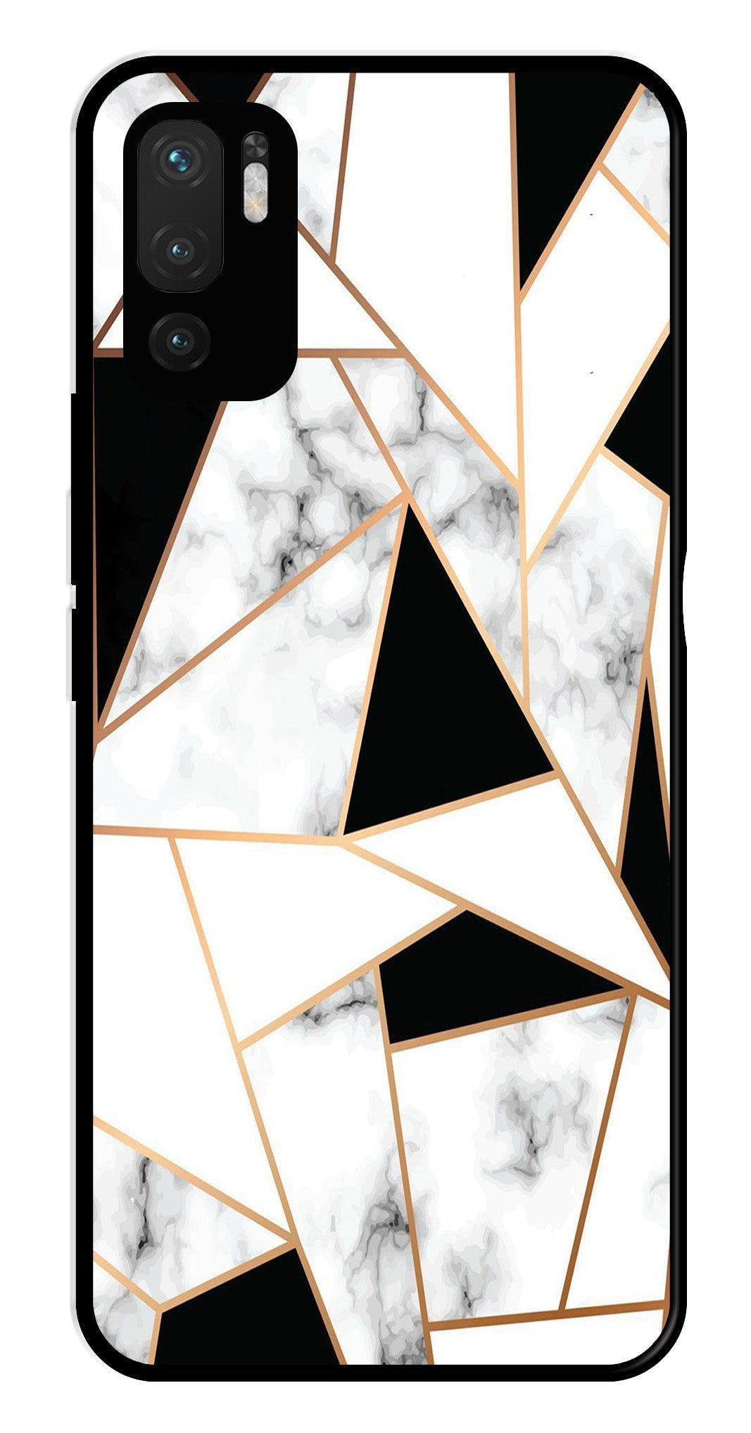 Marble Design2 Metal Mobile Case for Redmi Note 10 5G   (Design No -08)