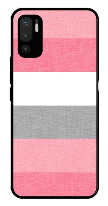 Pink Pattern Metal Mobile Case for Redmi Note 10 5G