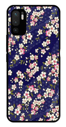 Flower Design Metal Mobile Case for Redmi Note 10 5G