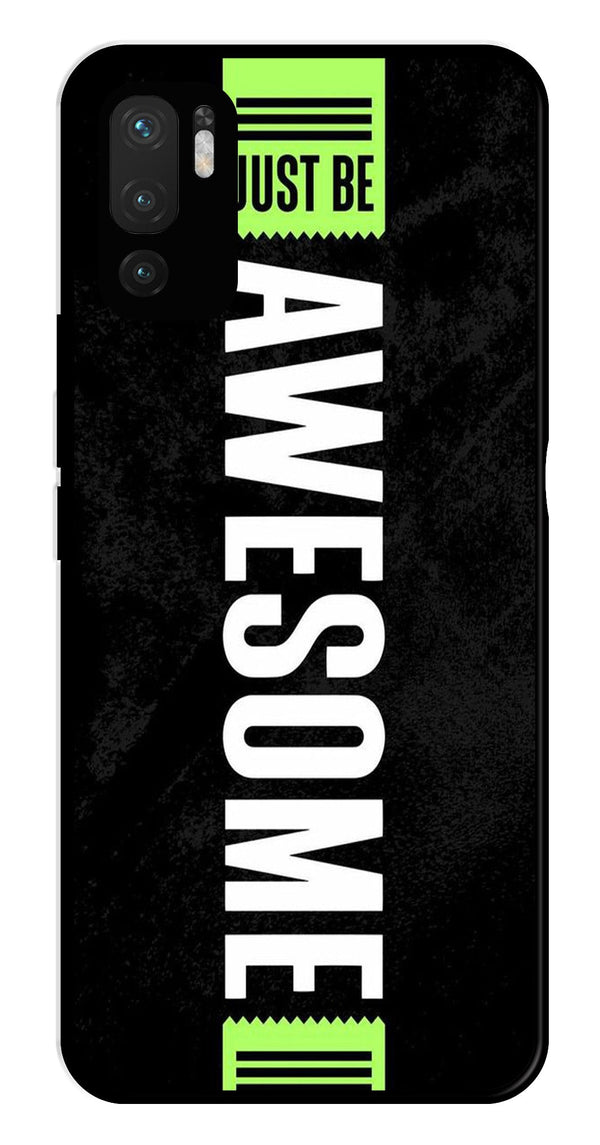 Awesome Metal Mobile Case for Redmi Note 10 5G   (Design No -33)