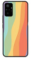 Muted Rainbow Metal Mobile Case for Redmi Note 10 Pro   (Design No -02)