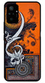 Qalander Art Metal Mobile Case for Redmi Note 10 Pro   (Design No -16)