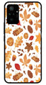 Autumn Leaf Metal Mobile Case for Redmi Note 10 Pro   (Design No -19)