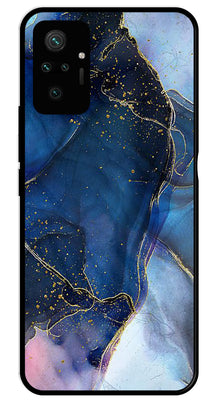 Blue Marble Metal Mobile Case for Redmi Note 10 Pro