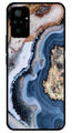 Marble Design Metal Mobile Case for Redmi Note 10 Pro   (Design No -53)