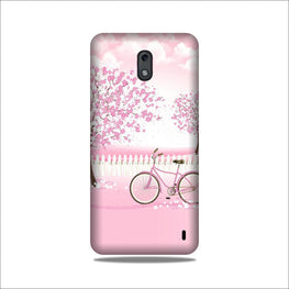 Pink Flowers Cycle Case for Nokia 2.2(Design - 102)