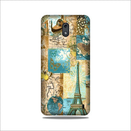 Travel Eiffel Tower Case for Nokia 2.2 (Design No. 206)