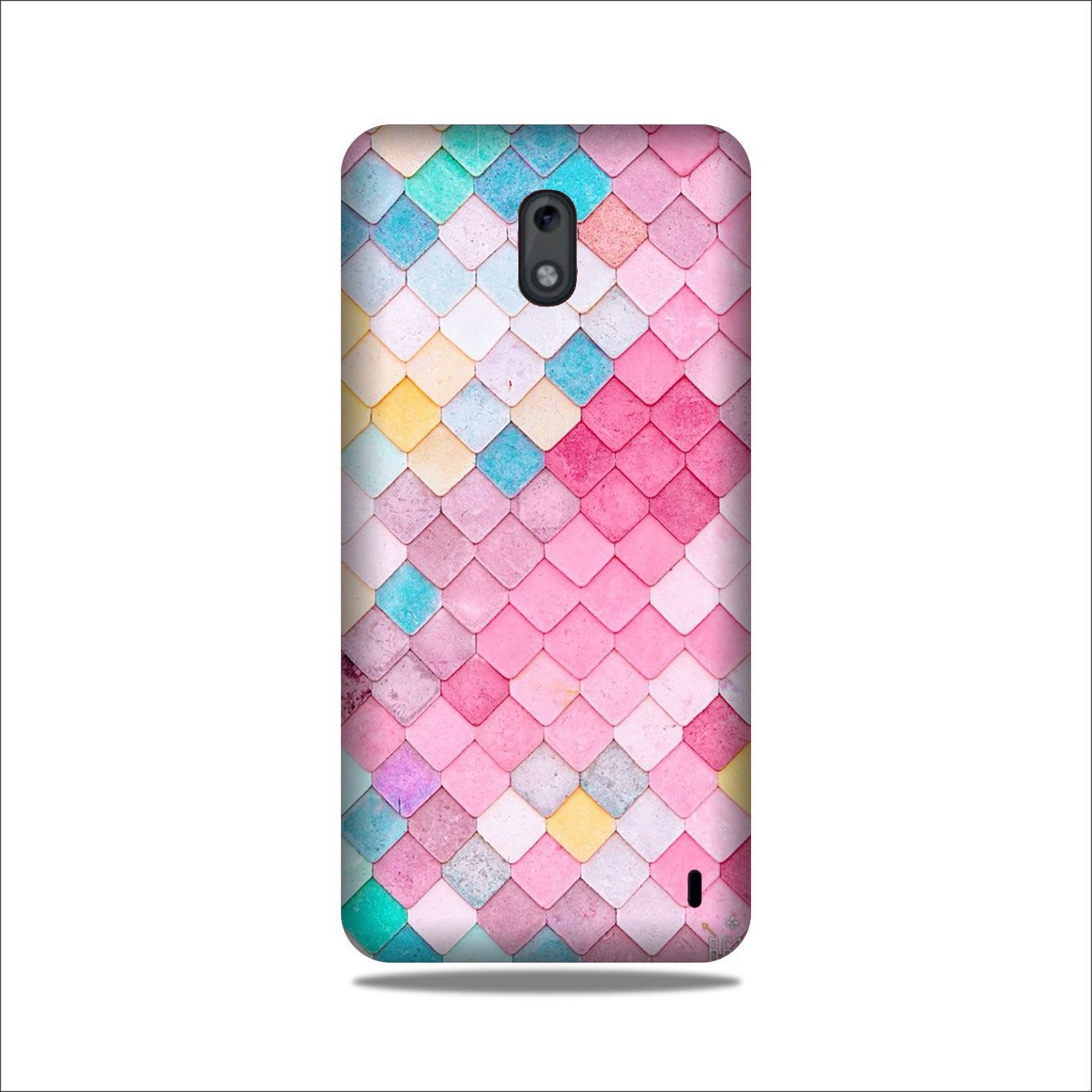 Pink Pattern Case for Nokia 2.2 (Design No. 215)