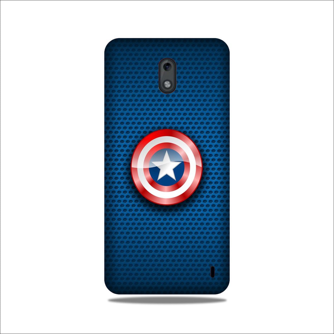Captain America Shield Case for Nokia 2.2 (Design No. 253)