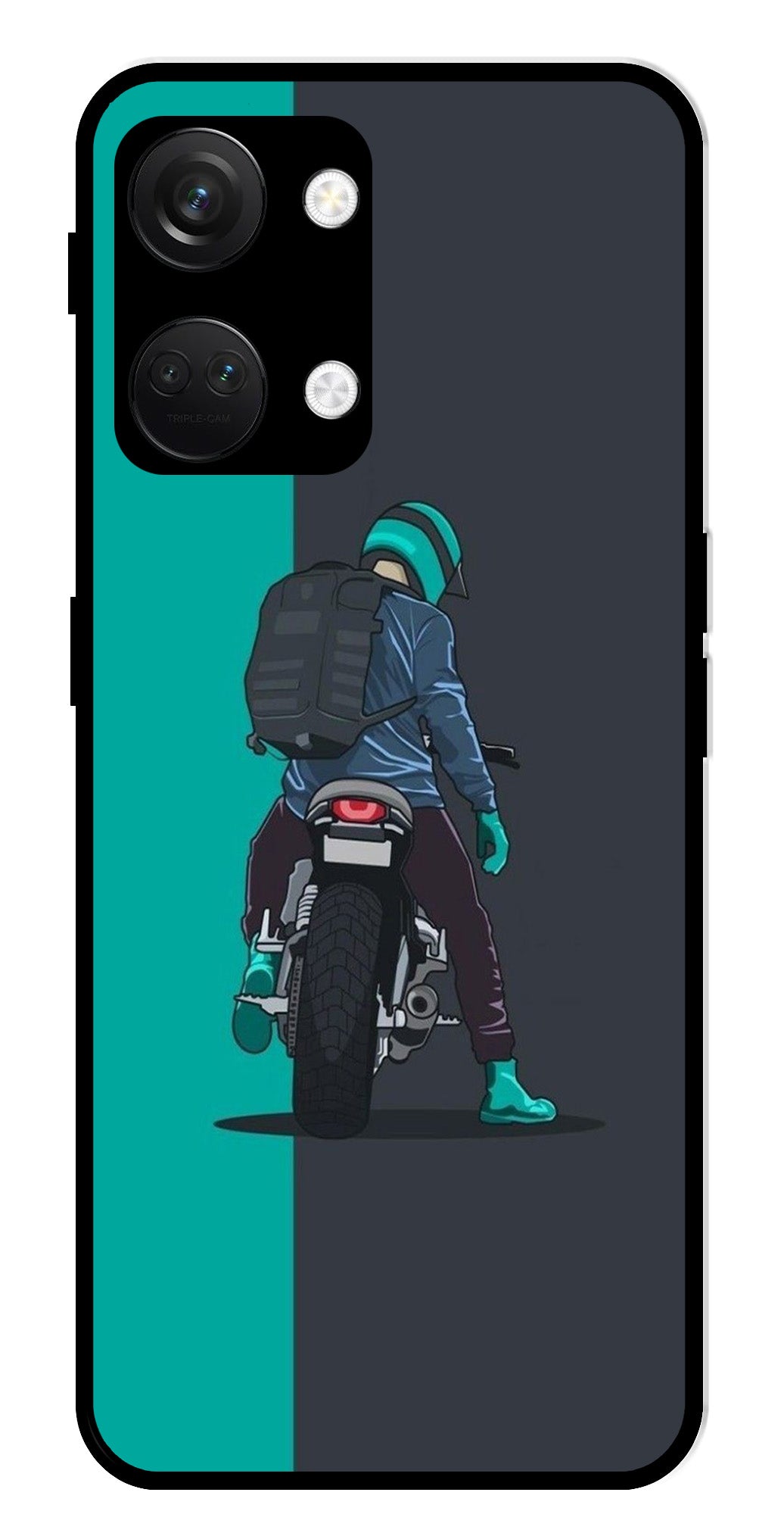 Bike Lover Metal Mobile Case for OnePlus Nord 3 5G