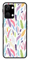 Colorful Feathers Metal Mobile Case for OnePlus Nord 3 5G