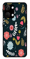 Floral Pattern2 Metal Mobile Case for OnePlus Nord 3 5G