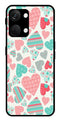 Hearts Pattern Metal Mobile Case for OnePlus Nord 3 5G