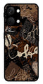Coffee Pattern Metal Mobile Case for OnePlus Nord 3 5G