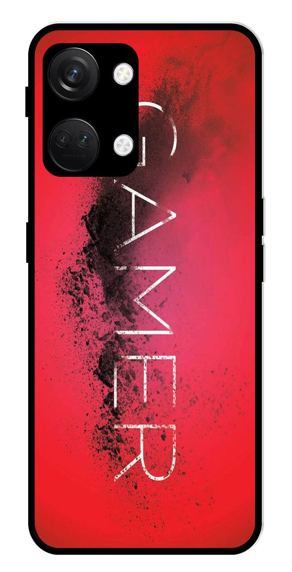 Gamer Pattern Metal Mobile Case for OnePlus Nord 3 5G