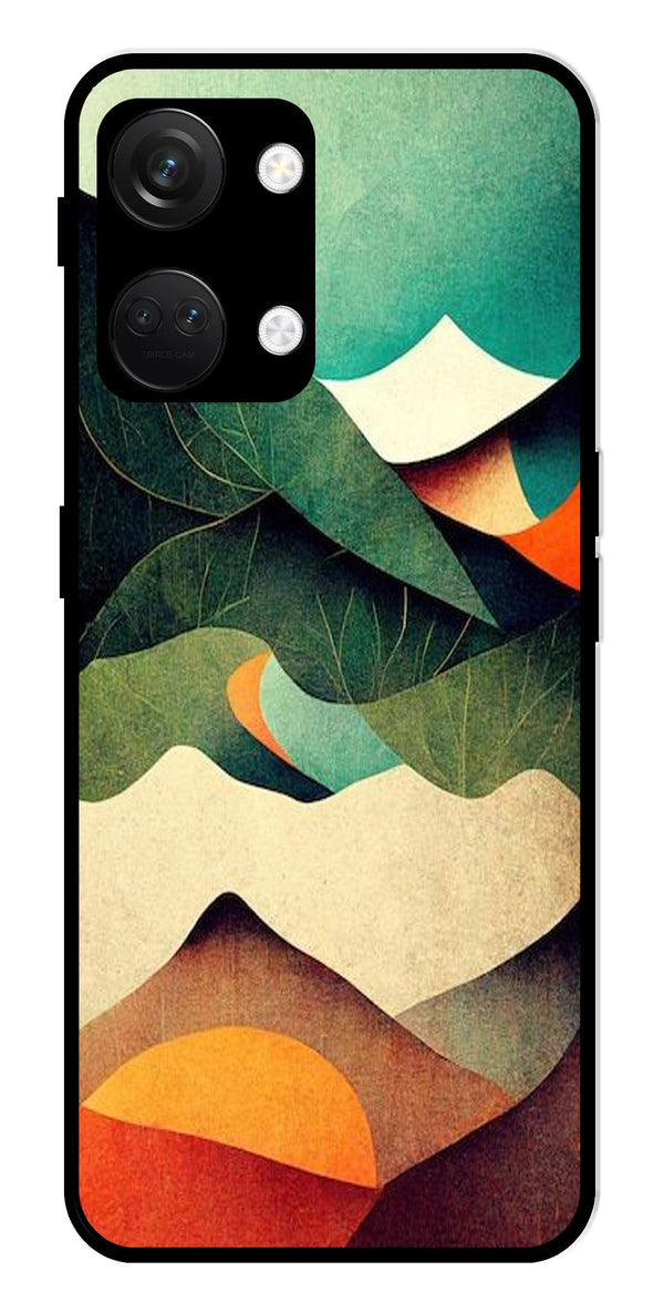 MultiColor Pattern Metal Mobile Case for OnePlus Nord 3 5G