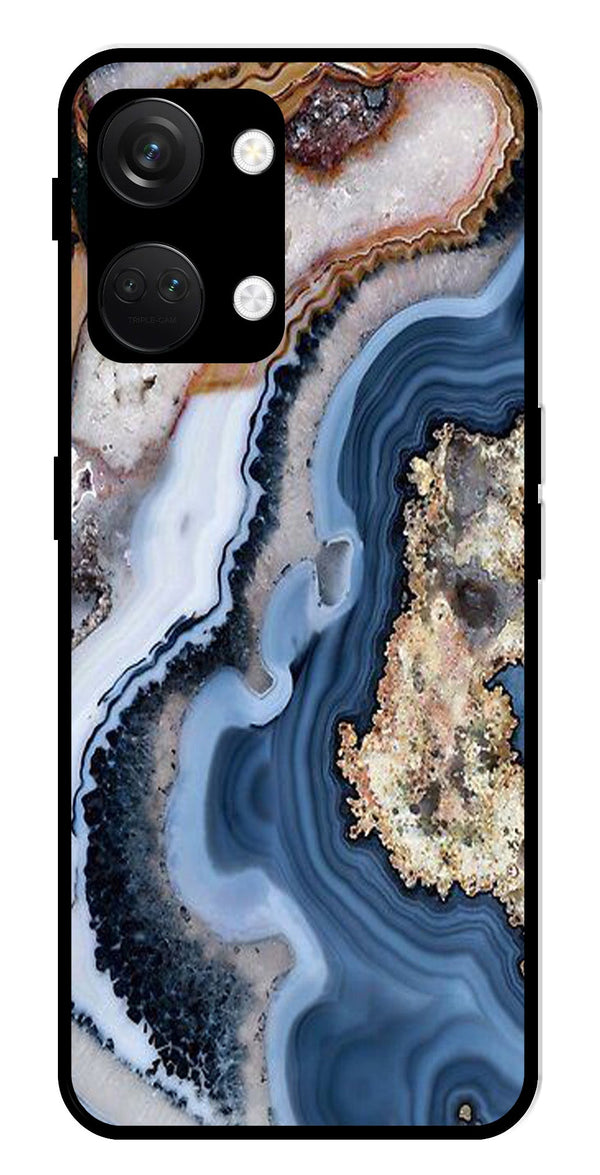 Marble Design Metal Mobile Case for OnePlus Nord 3 5G