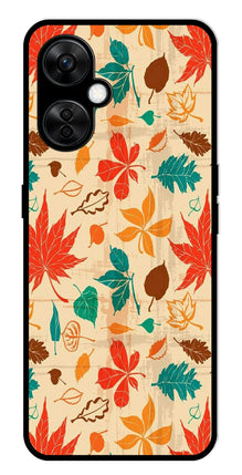 Leafs Design Metal Mobile Case for OnePlus Nord CE 3 Lite 5G