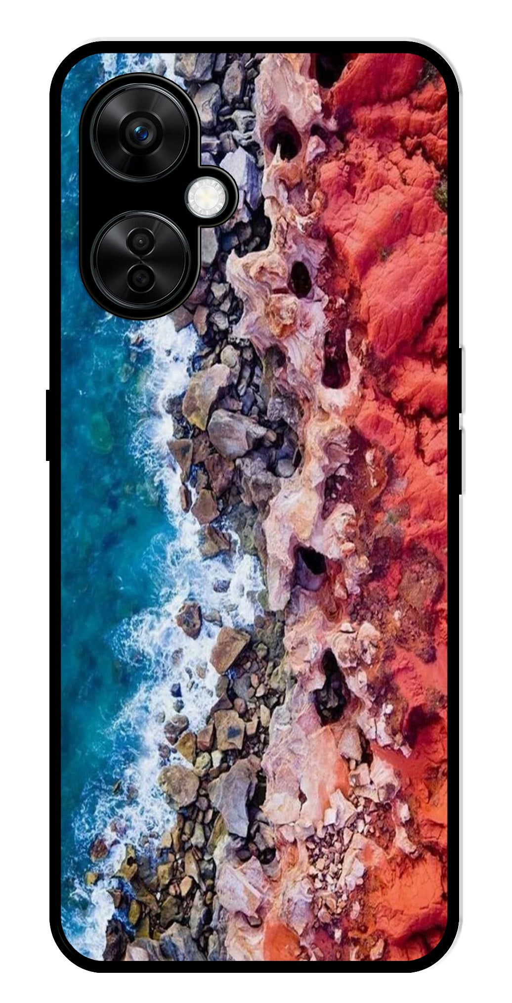 Sea Shore Metal Mobile Case for OnePlus Nord CE 3 Lite 5G