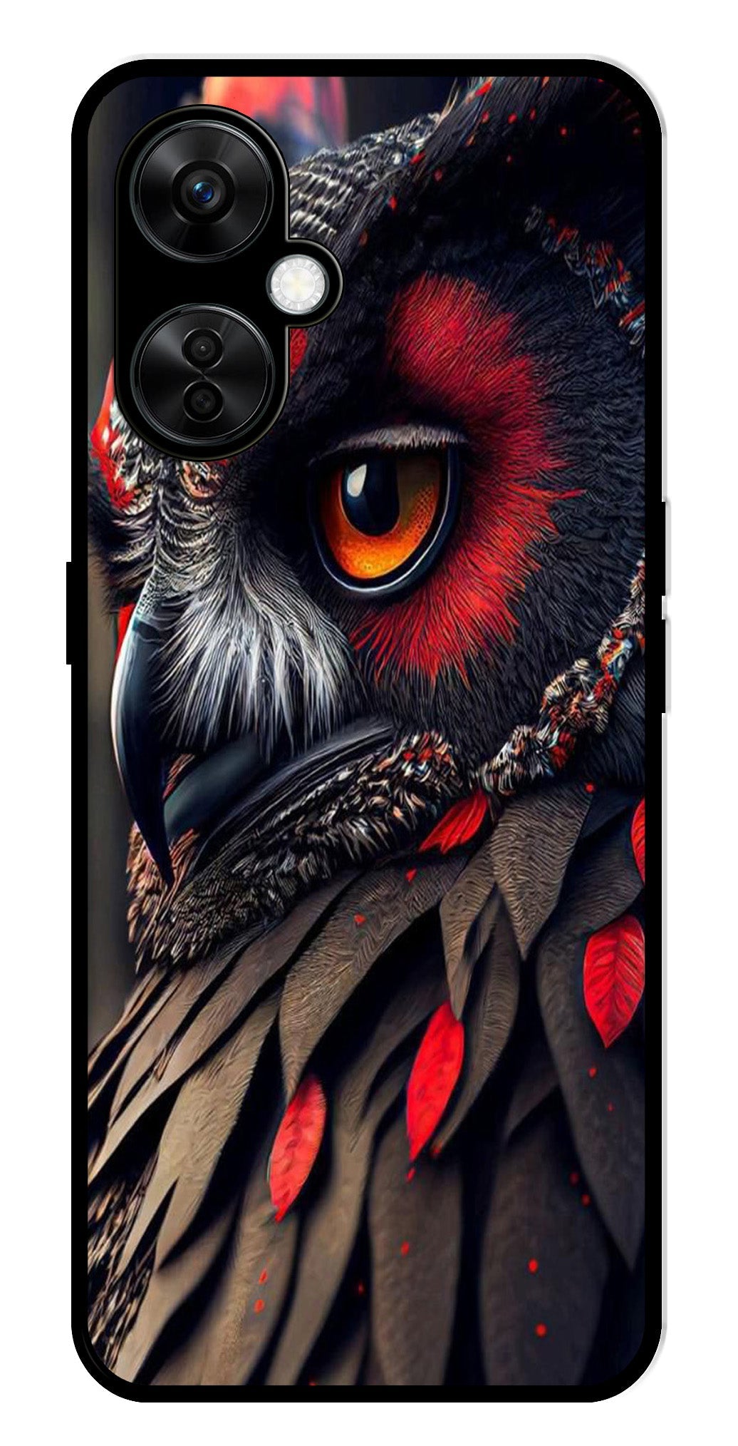 Owl Design Metal Mobile Case for OnePlus Nord CE 3 Lite 5G