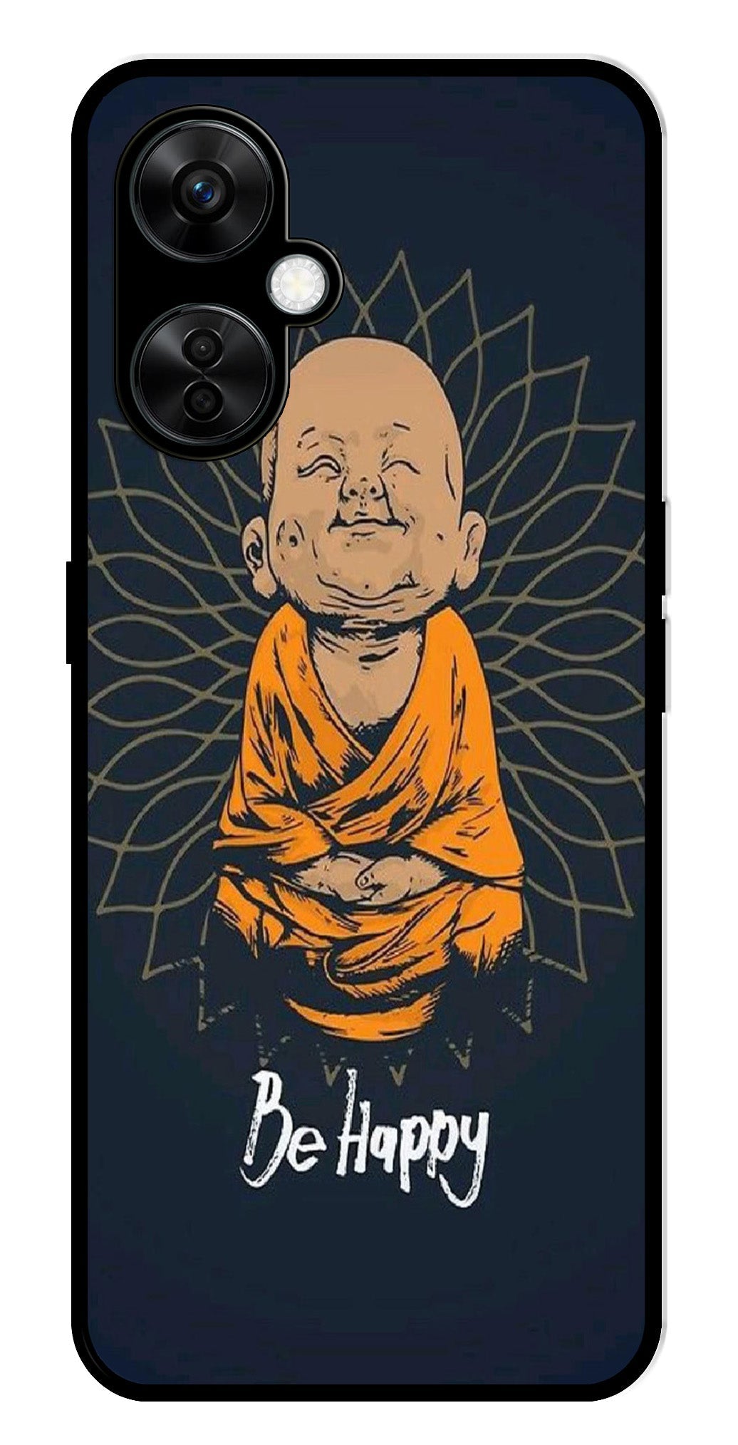 Be Happy Metal Mobile Case for OnePlus Nord CE 3 Lite 5G