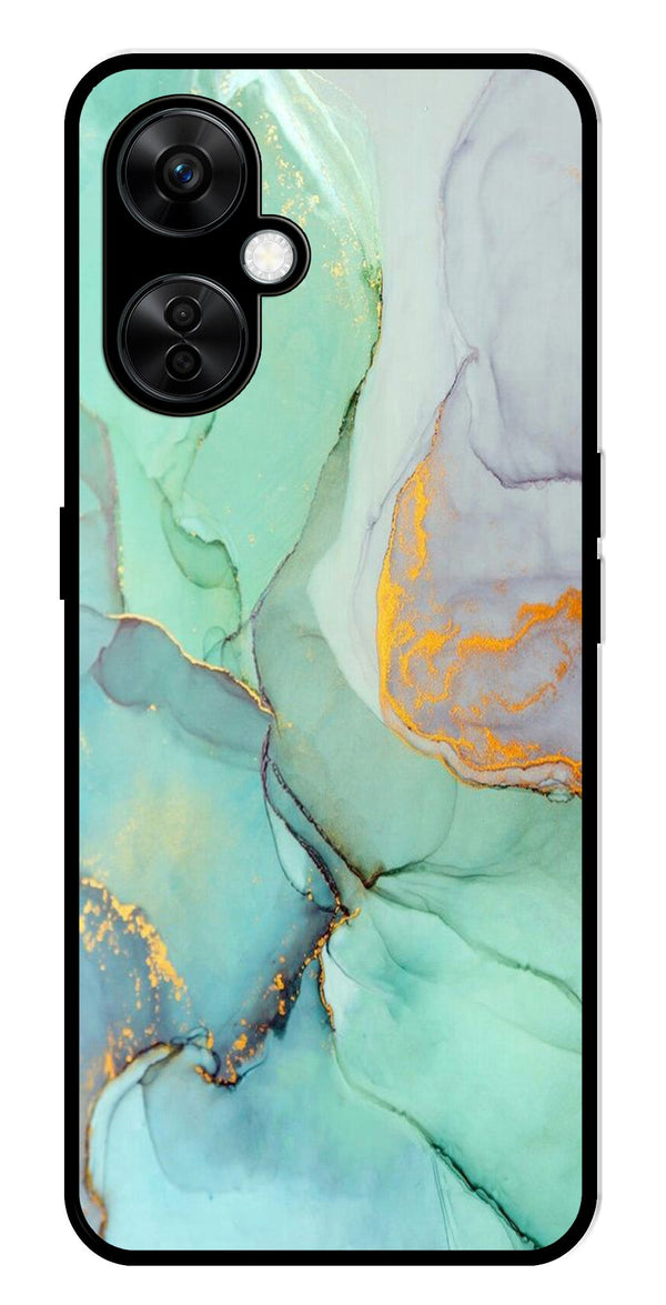 Marble Design Metal Mobile Case for OnePlus Nord CE 3 Lite 5G