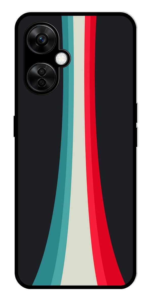 Modern Art Colorful Metal Mobile Case for OnePlus Nord CE 3 Lite 5G