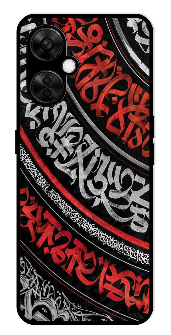 Qalander Art Metal Mobile Case for OnePlus Nord CE 3 Lite 5G