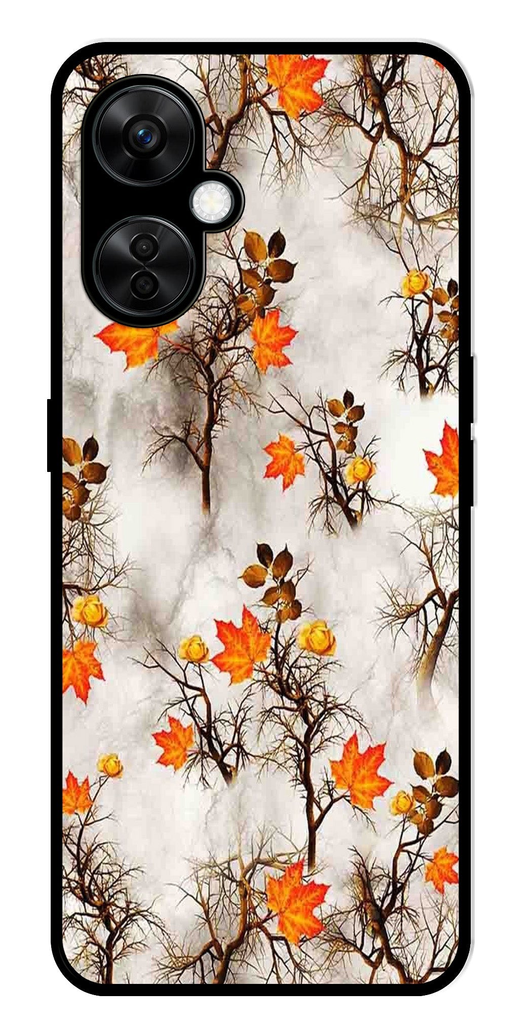 Autumn leaves Metal Mobile Case for OnePlus Nord CE 3 Lite 5G
