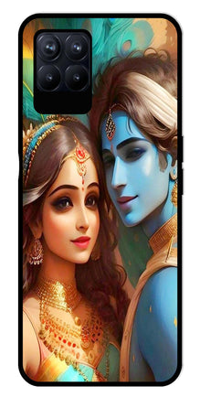 Lord Radha Krishna Metal Mobile Case for Realme Narzo 50 50