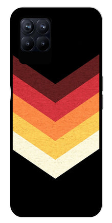 MultiColor Arrow Metal Mobile Case for Realme Narzo 50 50