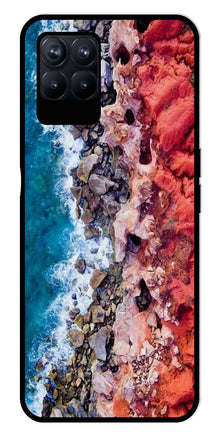 Sea Shore Metal Mobile Case for Realme Narzo 50 50