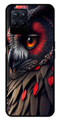 Owl Design Metal Mobile Case for Realme Narzo 50   (Design No -26)