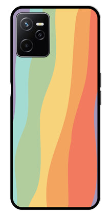 Muted Rainbow Metal Mobile Case for Realme Narzo 50A