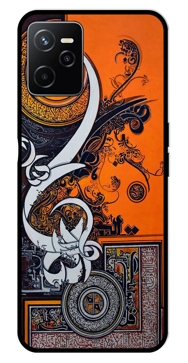 Qalander Art Metal Mobile Case for Realme Narzo 50A   (Design No -16)