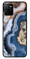 Marble Design Metal Mobile Case for Realme Narzo 50A   (Design No -53)